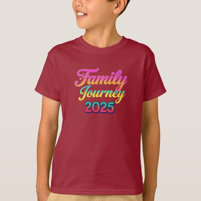 Familjeresa 2025 t shirt (Framsida)
