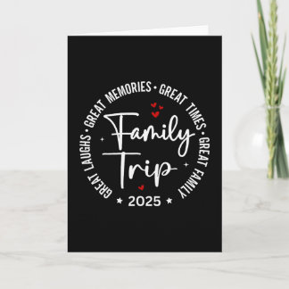 Familjeresa Semester 2025 Matchande Sommar Grupp  Kort