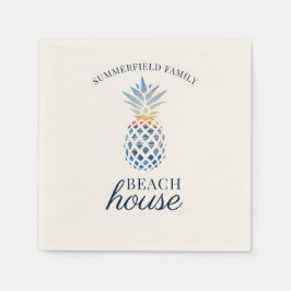 Familjereunion Pineapple Tropical Beach House Pappersservett