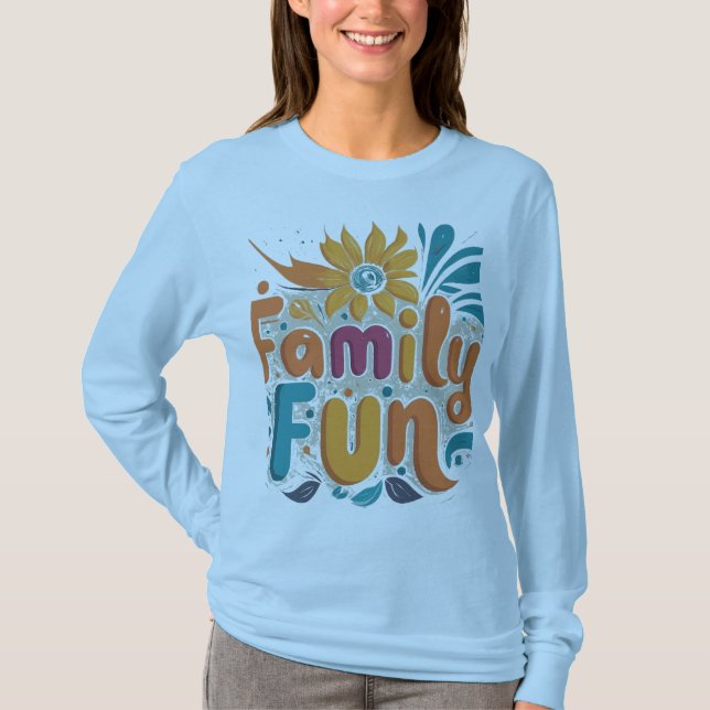FamiljeRoligt T Shirt (Framsida)