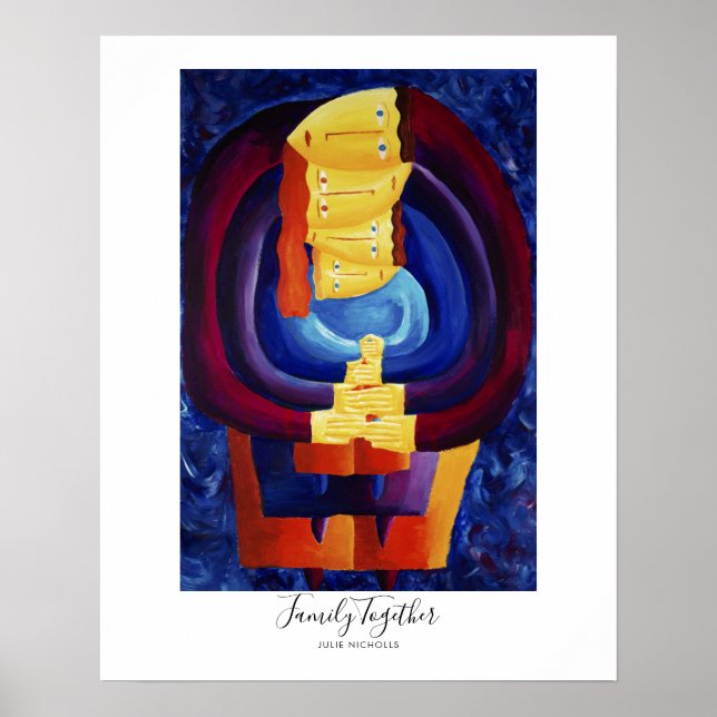 Familjesamling Poster (Framsidan)