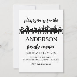 Familjesammanbjudanden om familjeåterförening inbjudningar