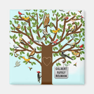 Familjesammanförandens souvenir magnet