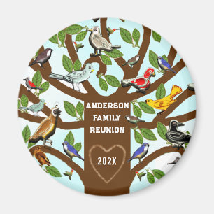 Familjesammanförandens souvenirmagnet magnet