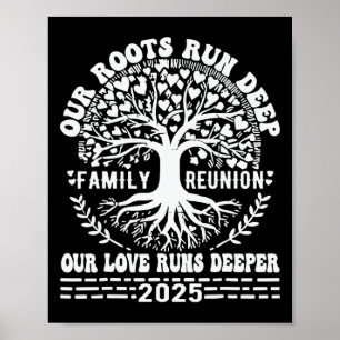 Familjesammankomst 2025 Våra Rötter Går Djupt Vår Poster