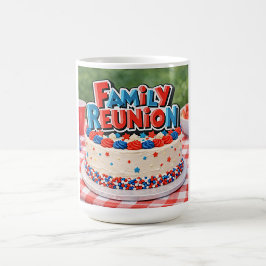 Familjesammankomst Cake Mugg 