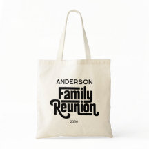 Familjesammankomst Minimalistisk Svart Vit Klassik