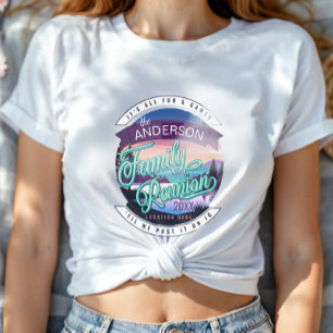 Familjesammanträdesbergssjölandskap Lt ID1126 T Shirt