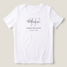 Familjesammanträffes Monogram Enkel