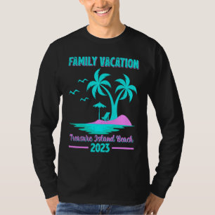 Familjesemester 2023 Palmträd Florida Skatt är T Shirt