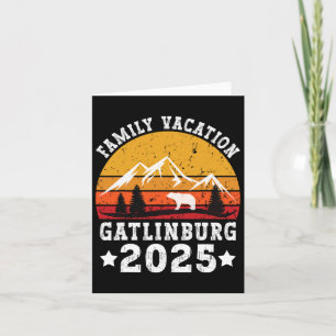 Familjesemester 2025 Gatlinburg Tennessee Smoky Mo Kort