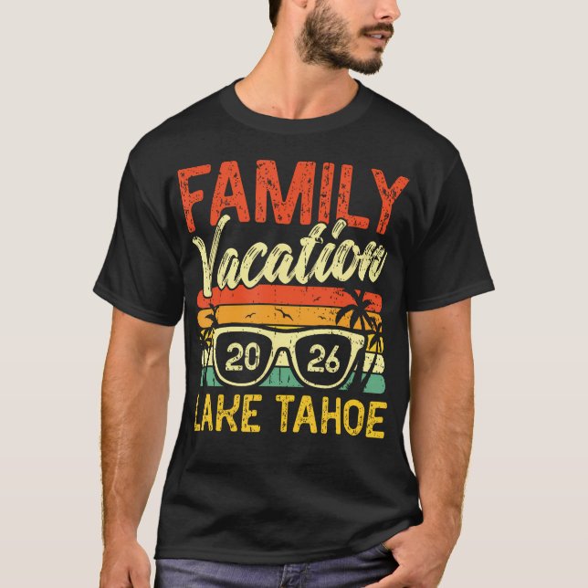 Familjesemester 2026 sjö t shirt (Framsida)