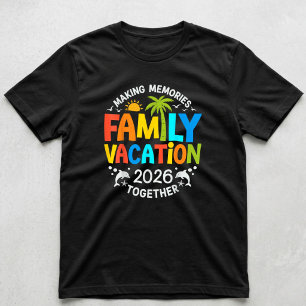 Familjesemester 2026 Strand Matchande Familj Somma T Shirt