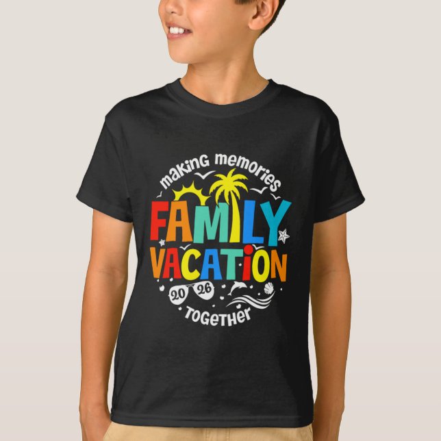 Familjesemester 2026 t shirt (Framsida)