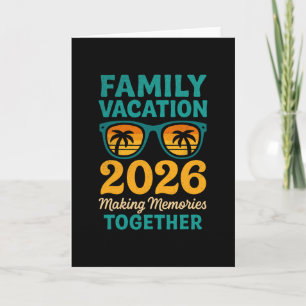 Familjesemester 2026 Tropiska solnedgångsminnen  Kort