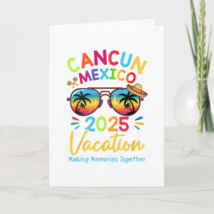 Familjesemester Cancunn Mexico 2025 Skapar Minnen Kort