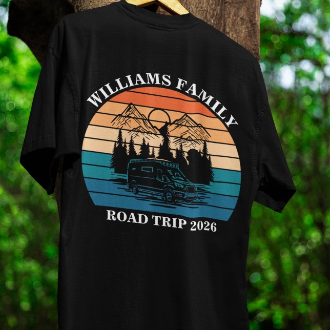 Familjesemester i bergsområdet Resa T Shirt (Skapare uppladdad)