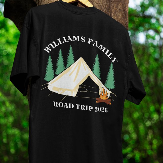 Familjesemester i bergsområdet Resa T Shirt (Skapare uppladdad)