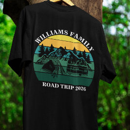 Familjesemester i bergsområdet Resa T Shirt