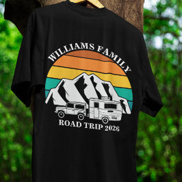 Familjesemester i bergsområdet Resa T Shirt