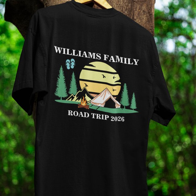 Familjesemester i bergsområdet Resa T Shirt (Skapare uppladdad)
