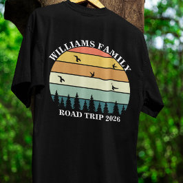 Familjesemester i bergsområdet Resa T Shirt