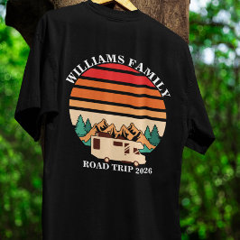 Familjesemester i bergsområdet Resa T Shirt