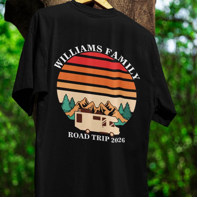 Familjesemester i bergsområdet Resa T Shirt (Skapare uppladdad)