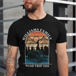 Familjesemester i bergsområdet Resa T Shirt