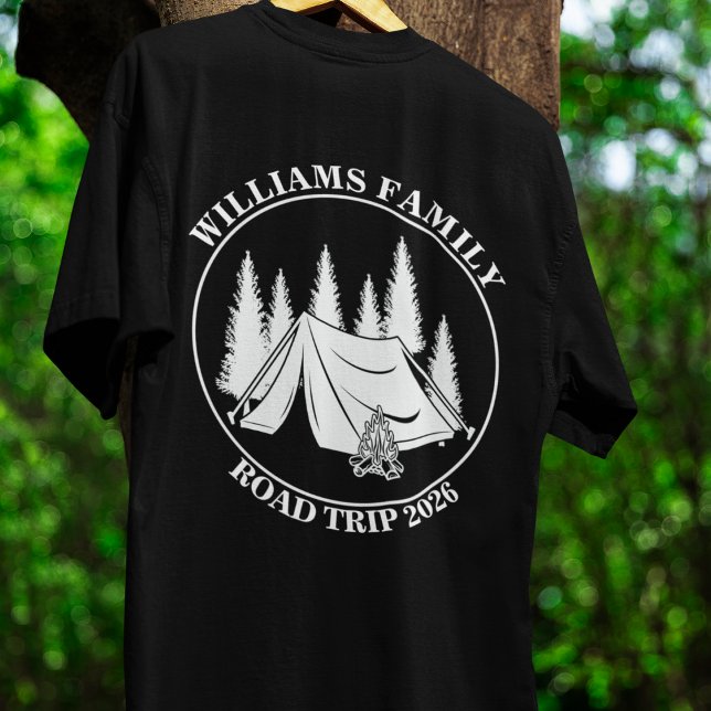 Familjesemester i bergsområdet Resa T Shirt (Skapare uppladdad)