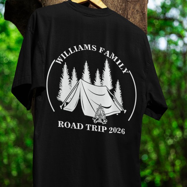 Familjesemester i bergsområdet Resa T Shirt (Skapare uppladdad)