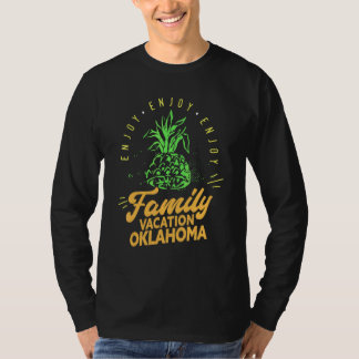 Familjesemester Oklahoma Matchande familjegrupp Ok T Shirt