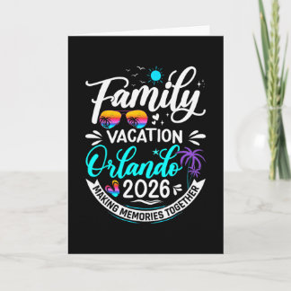 Familjesemester Orlando 2026 Strand Sommarlov Kort