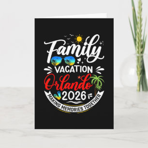 Familjesemester Orlando 2026 Strand Sommarlov Kort