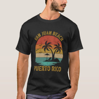 Familjesemester Puerto Rico San Juan Strand T Shirt
