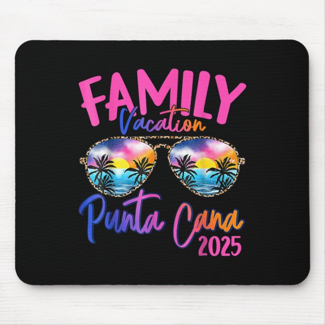 Familjesemester Punta Cana 2025 Matchande Höjds Se Musmatta (Framsidan)