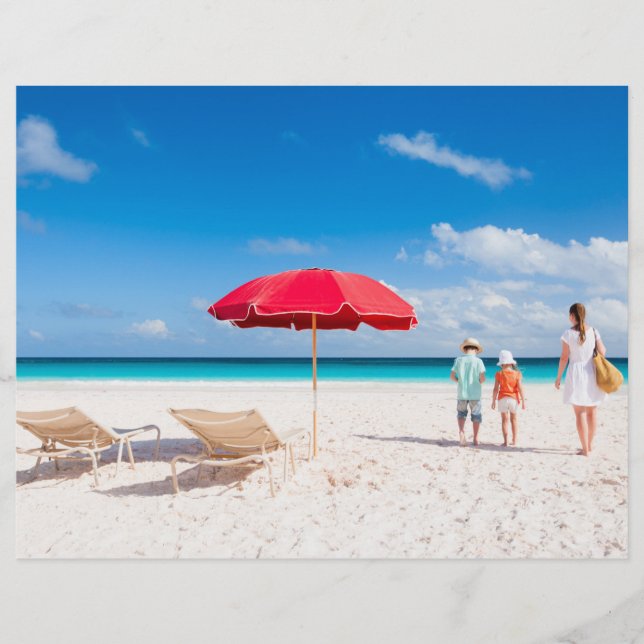 Familjesemester Reklamblad (Framsidan)