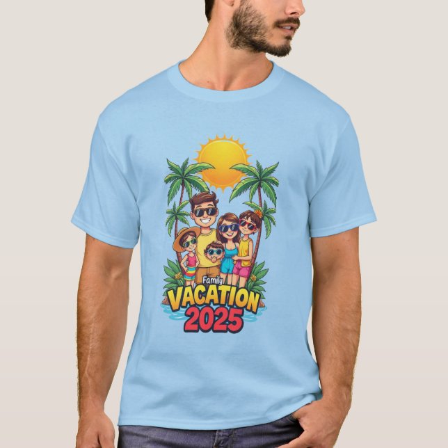 familjesemester t shirt (Framsida)