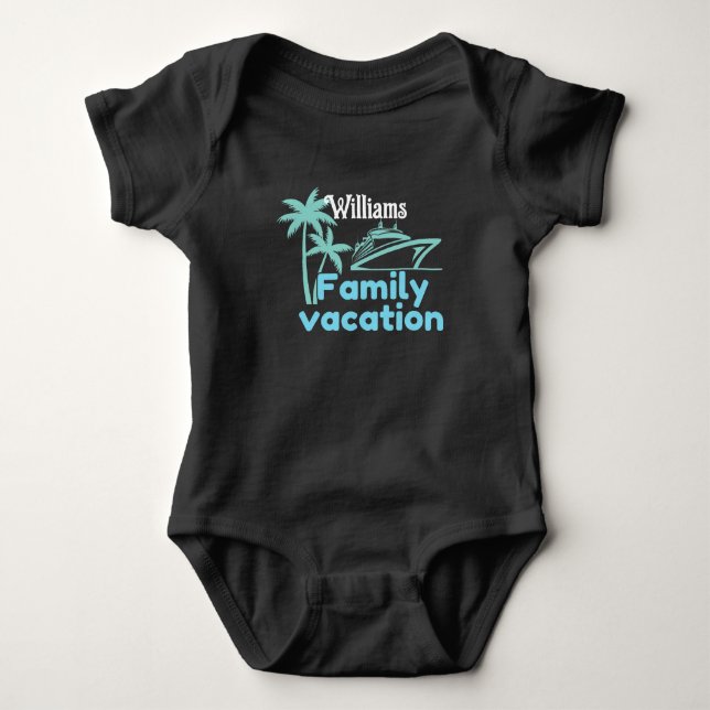 Familjesemester T Shirt (Framsida)