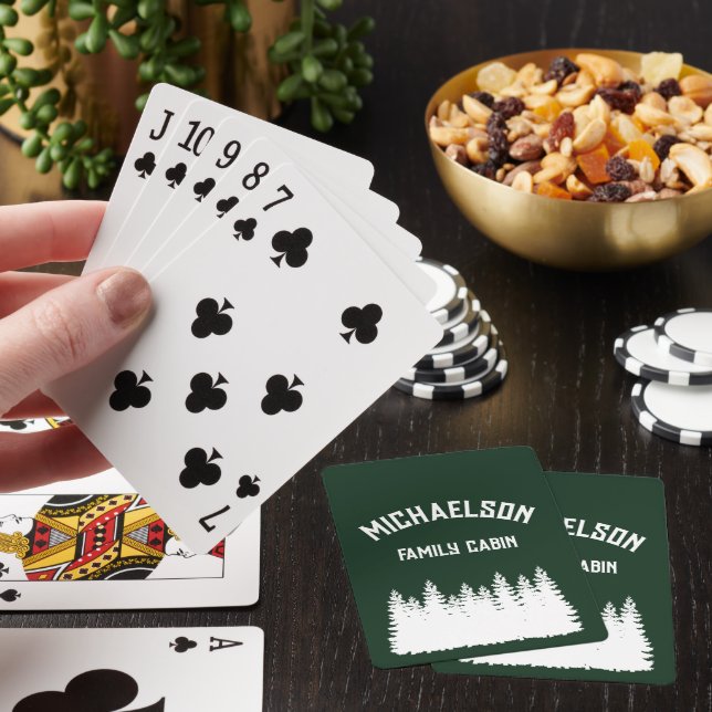 Familjeskåp Casinokort (På plats)