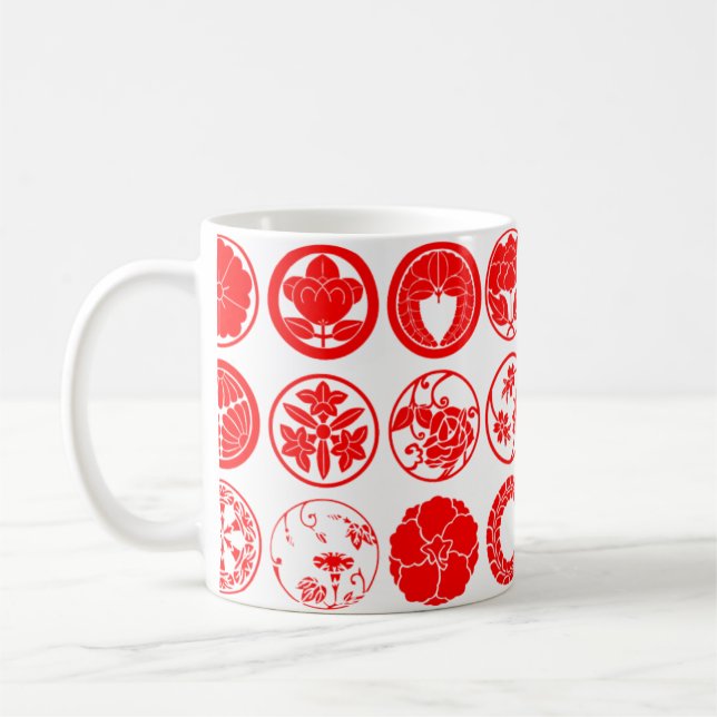 [Familjeskapande] Blommor Kaffemugg (Vänster)