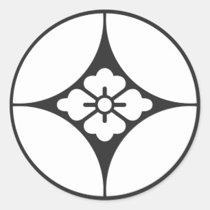 [Familjeskapande] Blommor Runt Klistermärke