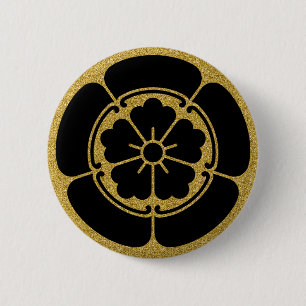 [Familjeskapande] Oda Mokko och kinesisk blomma Knapp