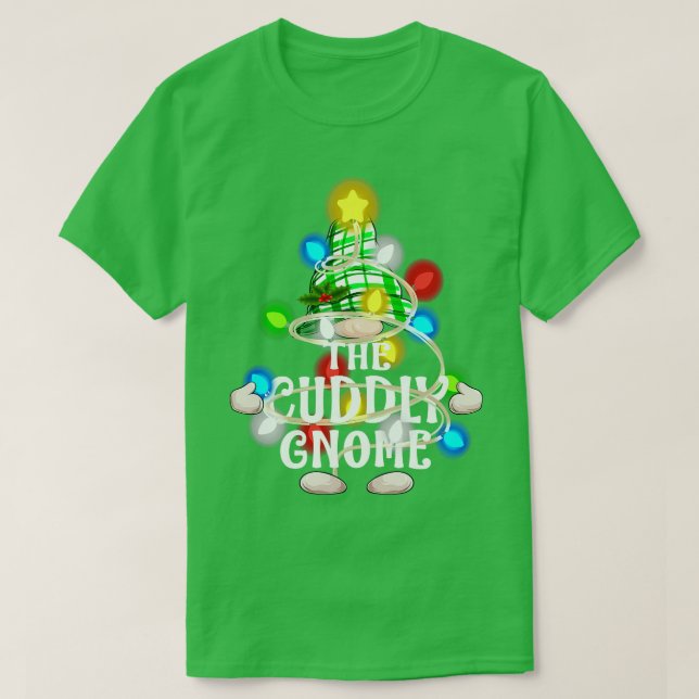 Familjeskiftet om julmatchning t shirt (Design framsida)