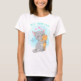 Familjeskjortor från Lycklig Cat, bästa mamma-gåva T Shirt