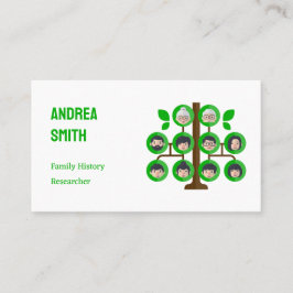 Familjesökning Visitkort