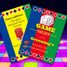 Familjespel i spelet Game Nght Party Casino Poker