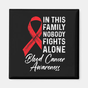 Familjestöd Blodcancer Medvetenhet Cancer Medveten Magnet