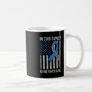 Familjestöd för USA flagga-diabetes typ 1 Kaffemugg