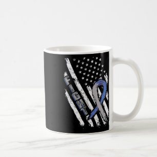 Familjestöd för USA flagga-diabetes typ 1 Kaffemugg